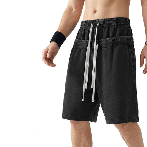 Shorts Masculinos Esportivos 100% Algodão