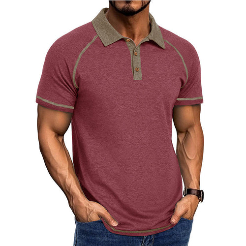 Polo Masculina de Manga Curta Antipilling