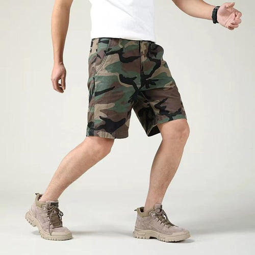 Shorts Masculinos Camuflados – Respiráveis e Ecológicos